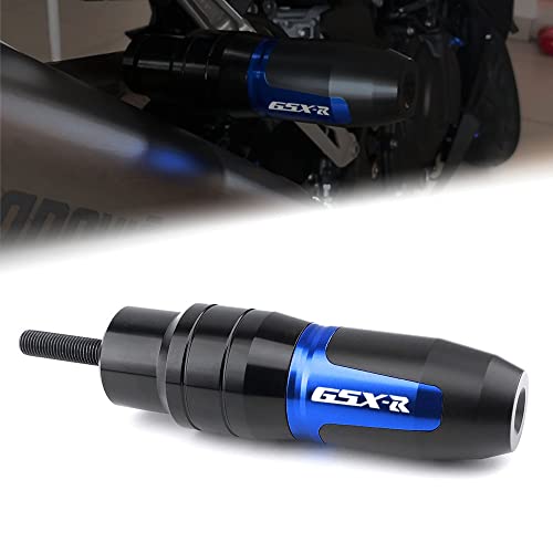Nilnax For Suzuki GSXR 750 GSXR 600 1000 GSX-R125 GSX-R150 2015-2018 2019 2020 2021���[�^�[�T�C�N��CNC�A�N�Z�T���[�����ی�r�C�X���C�_�[�Փ˖h�~�p�b�h�X���C�_�[ blue