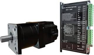 110W 86 Flange Permanent Magnet DC Deceleration Brushless Motor Low Speed and Low Noise Small BLDC Motor with Driver (48V-110W radio6)