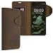 Produktbild kalibri Wallet Case kompatibel mit Sony Xperia 10 IV - Hülle Leder - Handy Cover Handyhülle Kompass Vintage Braun