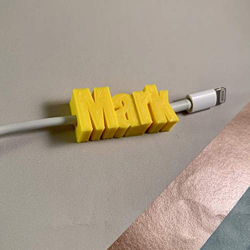 Personalised iPhone charging cable