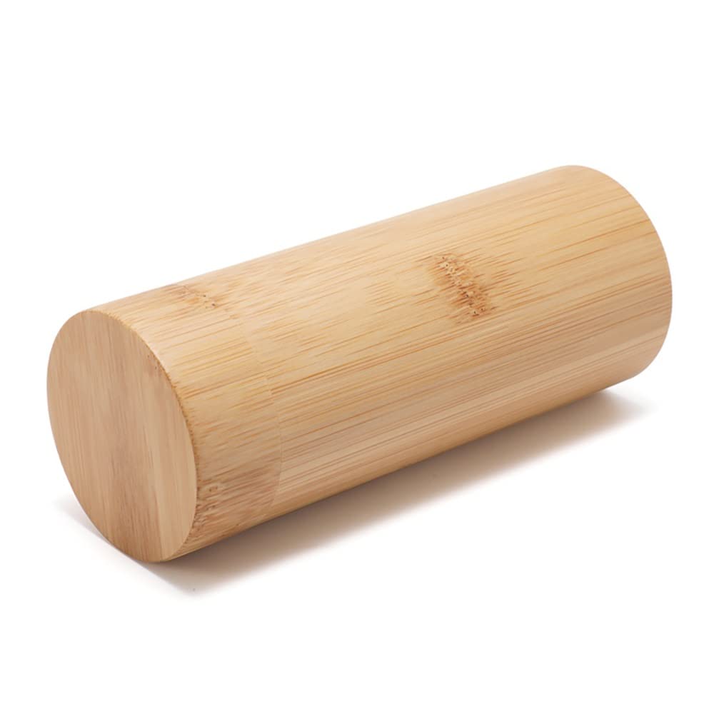 WXYNHHD vintage pudełko na okulary płaskie dno cylindryczne etui na okulary przenośne okulary przeciwsłoneczne krótkowzroczność pudełko do przechowywania okularów pudełka