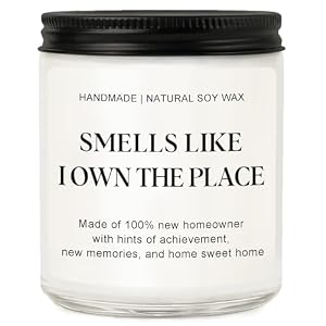 Housewarming Gifts for New Home, First Home Gift for Couples Candle