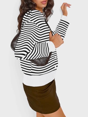 Image of Trendy Queen Cropped Cardigan Sweaters for Women Lightweight Y2k Fall Outfits Spring Fashion Clothes 2026