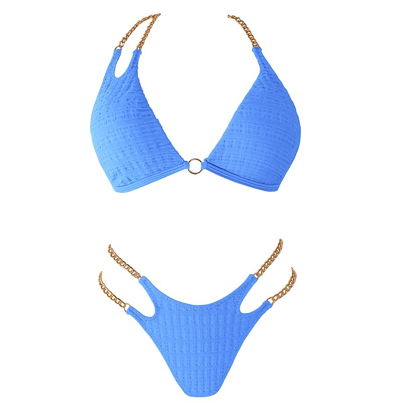 Bathing Suit Halter Swimwears Club Clothes Party Women Split Swimsuits S-Clothing, Shoes & Accessories - Womens Clothing - Swimwear