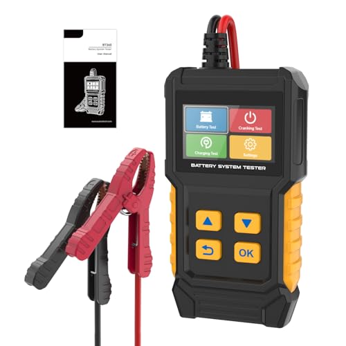 LINXINO BT360 Car Battery Tester 12V 24V 30-2000 CCA Load Tester...