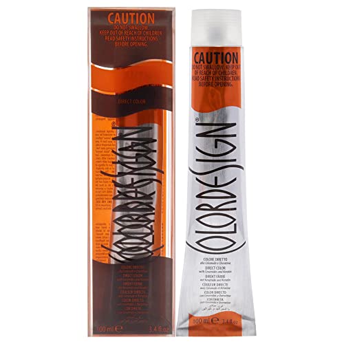 ColorDesign Ammonia Free Semi Permanent Hair Color Negro 3.4 oz miniatura 1