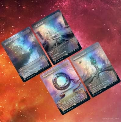 Magic The Gathering Secret Lair Totally Spaced Out Galaxy Foil Edition
