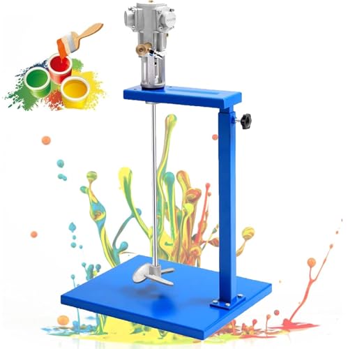 Mezclador de pintura neumático, máquina agitadora de soporte de 5 galones, agitador de mezcla automático para tanque y cubo, agitador de pintura eficiente para uso profesional