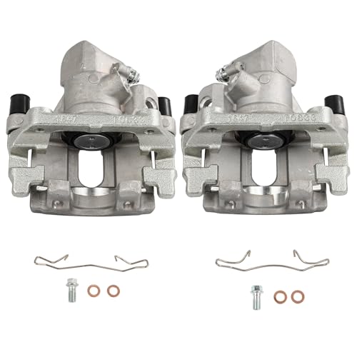 Image of 19B6284B 19B6285B Rear Left & Right Disc Brake Calipers Assembly
