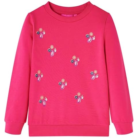 vidaXL Kids’ Glitter Print Sweatshirt Cover