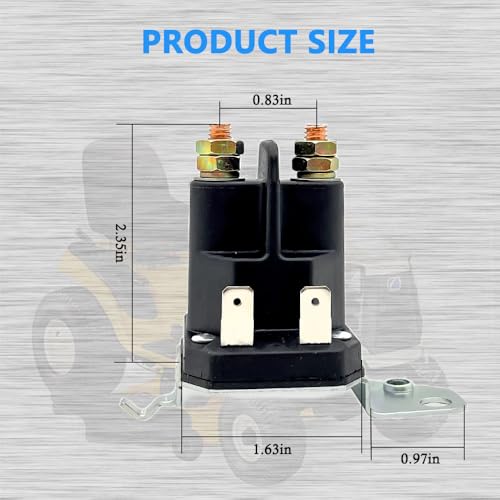 Relé de solenoide de arranque modelo 725-06153A compatible con Cub Cadet XT1 XT2 miniatura 3