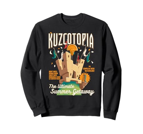 Sweat Kuzcotopia Disney idée cadeau idéale pour les passionnés d'animation rétro