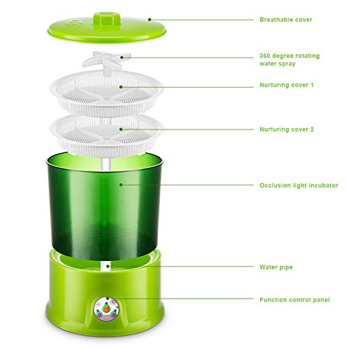 image for oceansEdge11 DIY Bean Sprout Maker Thermostats Green Vegetable Seedlin