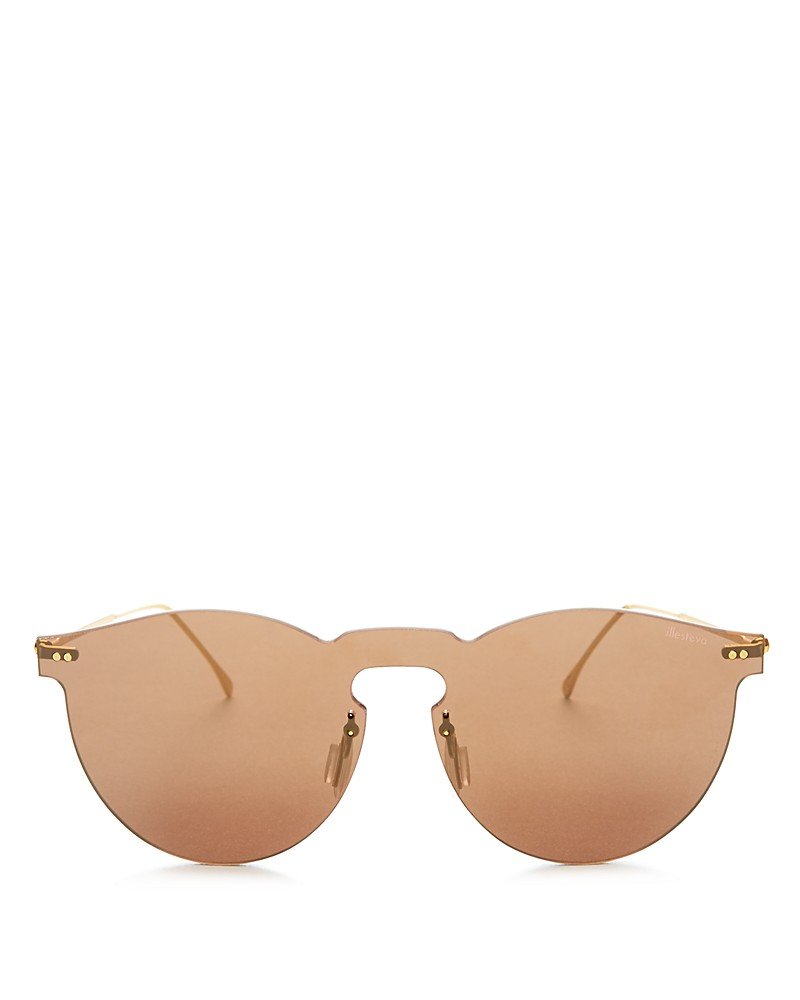 Illesteva Leonard Mask with Bronze Lenses