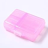 1 boîte de rangement portable pour médicaments, double couche pour contenir des vitamines, de l'huile de foie de morue, des suppléments et des médicaments pour le voyage et le travail (9