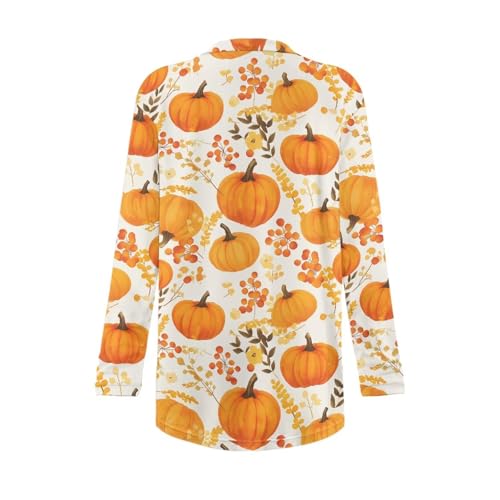 Image of Biyejit Women's Long Sleeve Open Front Cardigan Casual Loose Lightweight Cardigans with Pockets Drape Cardigan