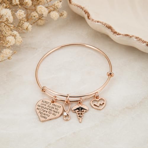 Image of Infinity Collection - LPN Charm Bracelet - LPN Bangle Nursing Appreciation Gift for RN LPN Graduation Licensed Nurse