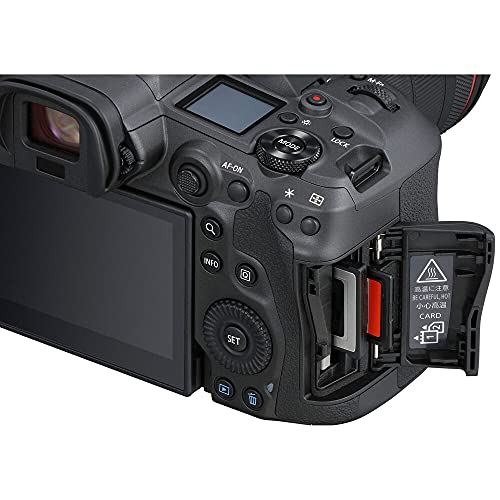 Canon EOS R5 Mirrorless Camera – 45MP Full-Frame RF Camera with 8K Video, IBIS, Dual Pixel AF II & 20fps Burst Shooting (4147C002) + 64GB Memory Card + Canon Shoulder Bag