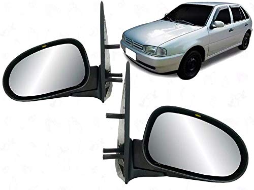 Retrovisor Gol Parati Saveiro G2 1995 1996 1997 1998 1999 2 Portas Sem Controle Direito