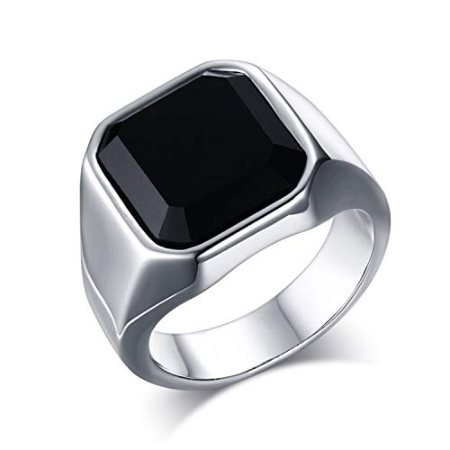OIDEA Anelli In Acciaio Inox Per Uomo E Donna, Stile Vintage, In - 2