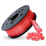 XYZプリンティング リフィル式 PLA フィラメント クリアレッド 600g ダヴィンチProシリーズ専用 (カートリッジケースに入れ替えて使用) 3Dプリンター 材料 RFPLBXJP02J