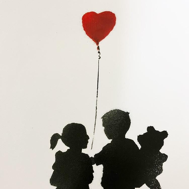 Amazon.co.jp: The World of Banksy Kids on Gunsポスター : ホーム 