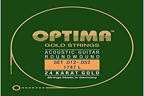 Optima 1747 L Acoustic GOLD Strings, light - Les Beatles, Paul McCartney, John Lennon, RIngo Starr, George Harrison Optima 1747 L Acoustic GOLD Strings, light