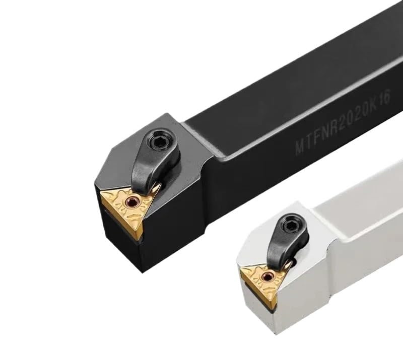 1pc MTFNR1616 MTFNR2020 MTFNR2525 MTFNR3232 External Turning Tool MTFNR MTFNL Lathe Bar Turning Holder CNC Cutting Tool Cutter Bar(no Inserts)(MTFNR1616H16)