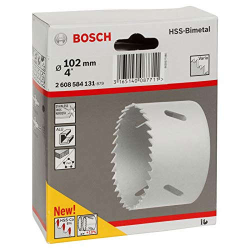 Bosch Professional 1x Lochsäge HSS Bimetall für Standardadapter (für Metall, Aluminium, rostfreiem Edelstahl, Kunststoffen und Holz… – Ansicht 2