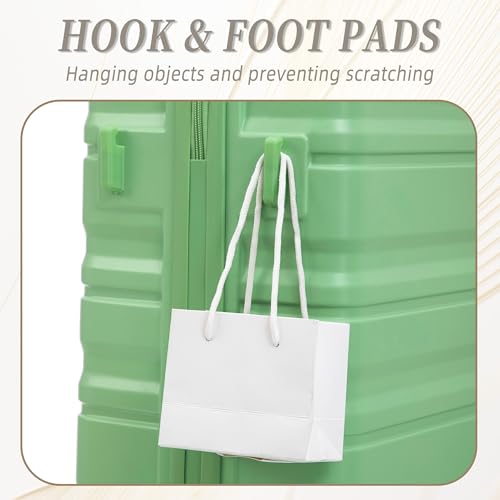 Image of 3 Piece ABS Hardshell Suitcase Set - Lightweight, Tough & Scratch-Resistant