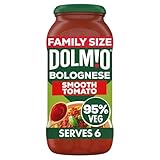 Dolmio Bolognese Smooth Tomato Pasta Sauce Jar Family Size 675g