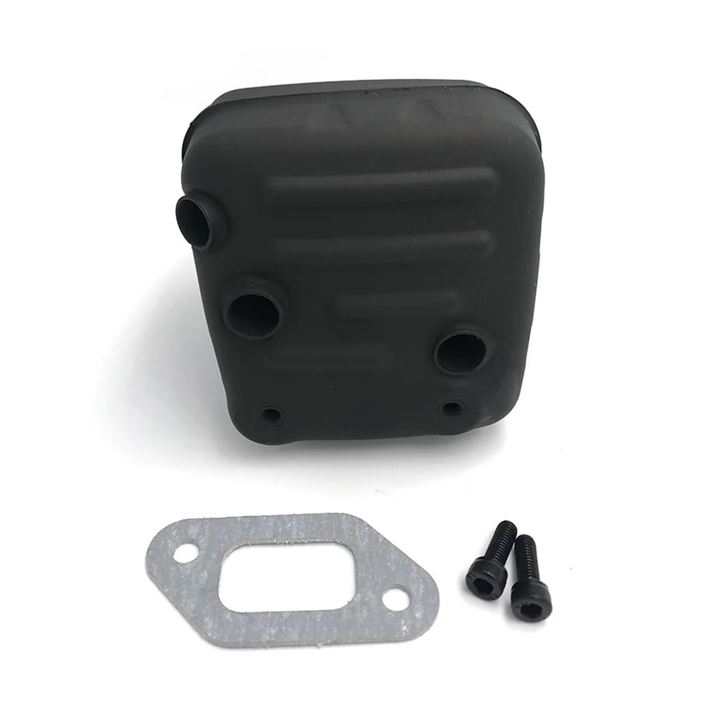Silenciador de escape repuesto de motor para motosierra 357XP 359 355 con junta