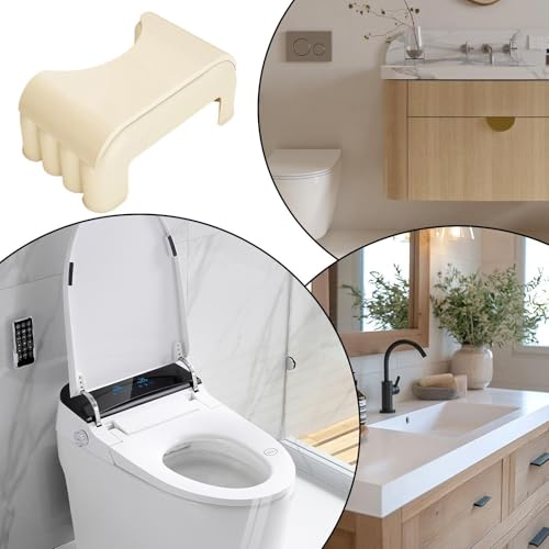Taburete de baño resistente con base firme para una evacuación natural y eficiente 6