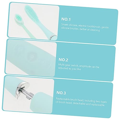 Kallory V25NDMA6HVIQUXF28IVH917B Electric Tooth Brush Adult Electric Toothbrush Cordless Toothbrush Dentist Oral Care Kit Electronic Tooth Brush Tooth thumb #2