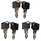 GAOHOU 6PCS Ersatz Zündschlüssel 802 Kompatibel für Linde Gabelstapler, Stapler, Hubwagen L12 E16 0039730404