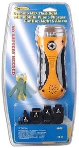 Jet Master JM-907 Dynamo LED Flashlight with Phone Charger