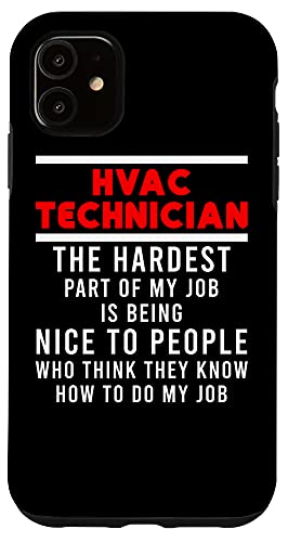 iPhone XR HVAC Technician Funny HVAC Tech Case
