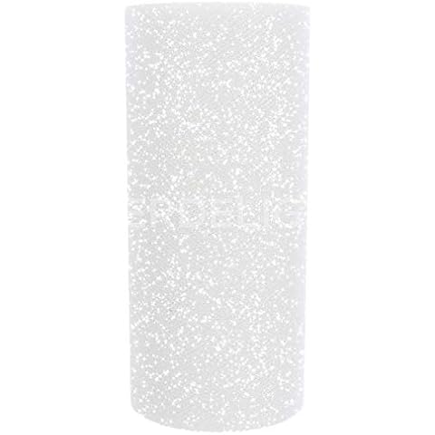 CleverDelights 6" Glitter Tulle Ribbon Cover