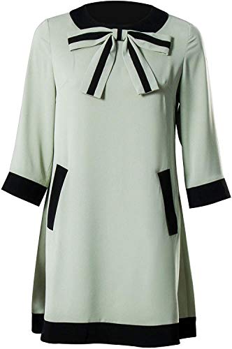 Dahee Women's Beth Harmon Cosplay Costume Dress Halloween Vintage Suit with Bow-Knot (X-Small, A)