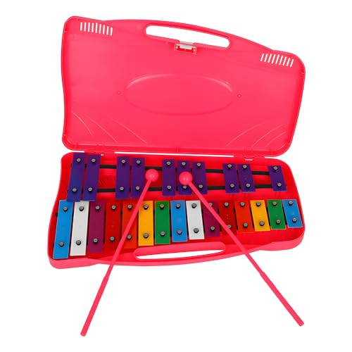 Glockenspiel Diatonico 25 Tasti - Strumento Musicale Con Martelli Per Principianti