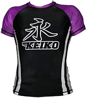 Rashguard Speed Manga Curta Keiko Sports Unissex P Roxo
