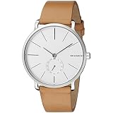 Cristal mineral Skagen Reloj de hombre cuarzo 40mm analógico correa de piel de ternero SKW6215