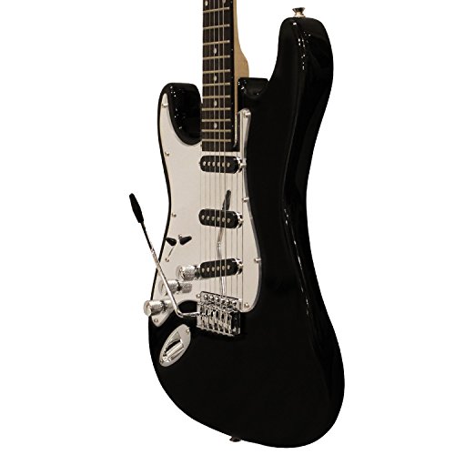 en dents de scie pour gaucher ST Guitare électrique style W/plaque 3 couches – inclus : Accessoires, AMP, Sac de transport et Leçon - Les Beatles, Paul McCartney, John Lennon, RIngo Starr, George Harrison en dents de scie pour gaucher ST Guitare électrique style W/plaque 3 couches – inclus : Accessoires, AMP, Sac de transport et Leçon – Image 8