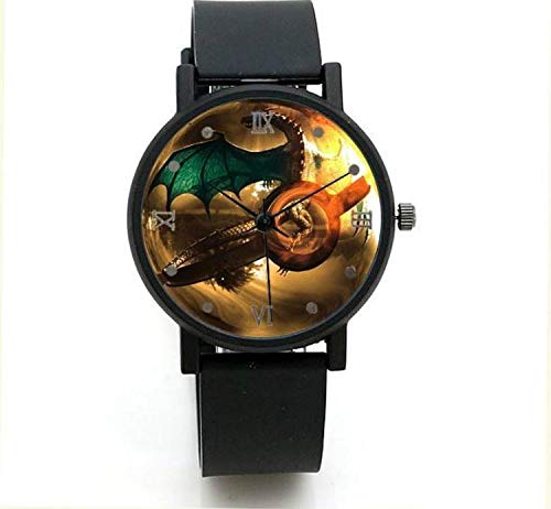 Preisvergleich Produktbild LINJIA Pokemon Uhr Quarzuhr Pikachu Taschenmonster Pokemon Pikachu Anime Cartoon Uhr