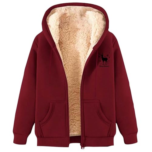 Sweat à capuche zippé d'hiver imprimé idéal pour le cocooning
