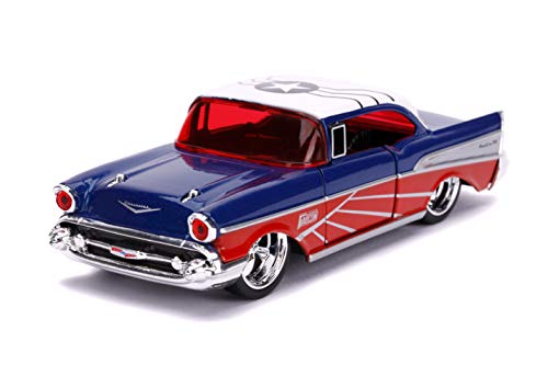 Marvel 1:32 1957 Chevy Bel-Air Falcon Die-cast Car, Toys for Kids and Adults