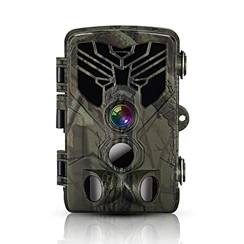 2020 Upgrade Trail Game Camera, PHOCOENA 20MP 1080P Waterproof Hunting Scouting Cam with Night Vision, 80FT Trigger Distance, 120° Wide Angle Lens, 3 PIR Sensors, 44Pcs IR LEDs, 2" LCD with 32GB Card