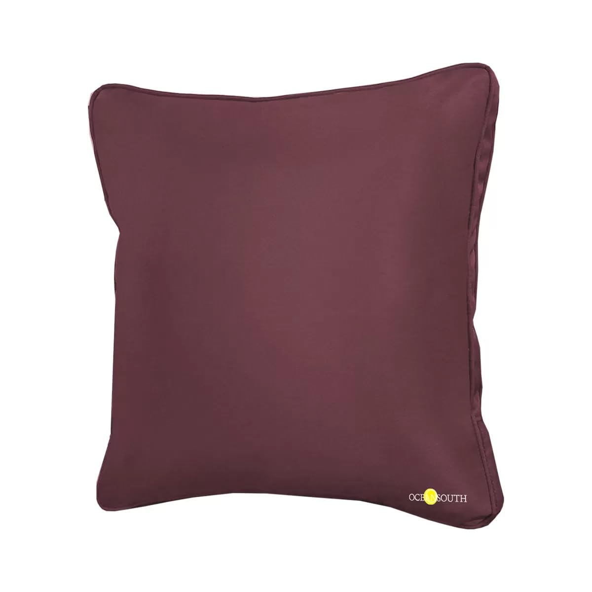 Cuscino per coperta di barca (50 cm x 50 cm, grigio) Cuscino da esterno impermeabile con imbottitura resistente agli agenti atmosferici, fodera per cuscino, cuscino da seduta x cuscino per esterni