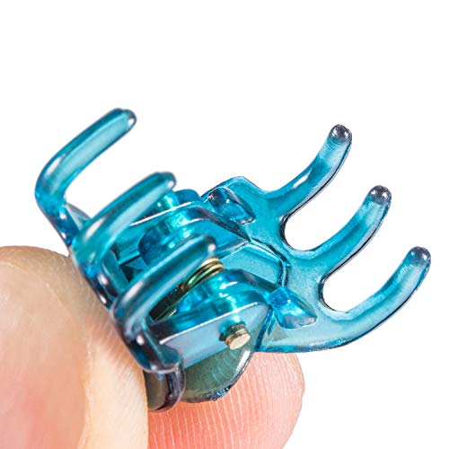 Mini fermagli per capelli in plastica per capelli