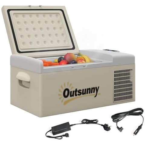 Outsunny 16L Portable Car Refrigerator Freezer Cover